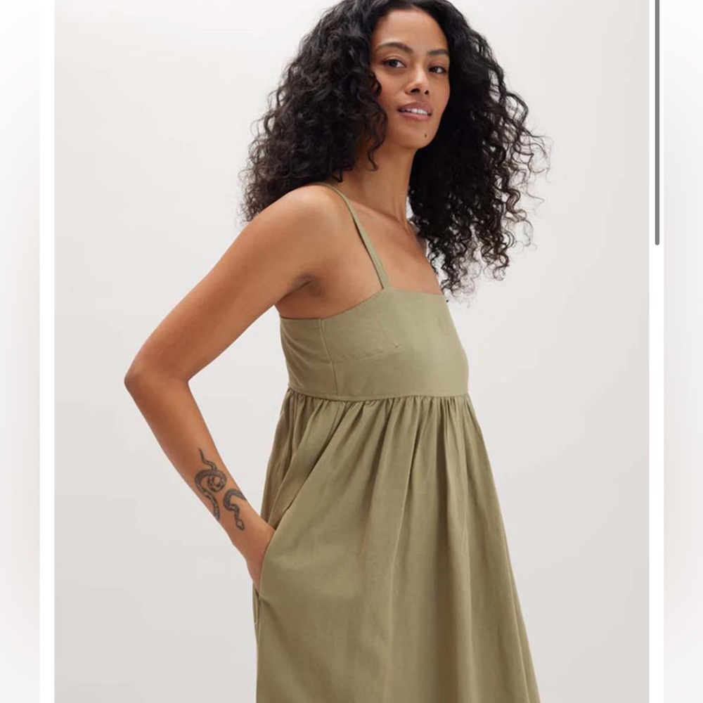 Richer Poorer maxi linen dress